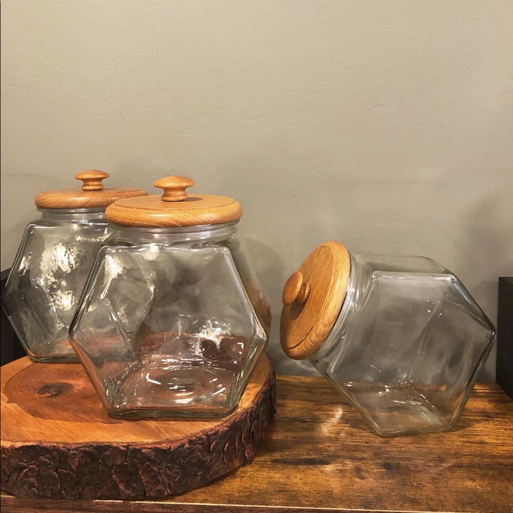 Vintage penny candy jars